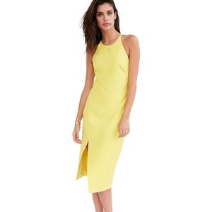 Bardot Cara Asymmetrical Hem Midi Dress US6/Small